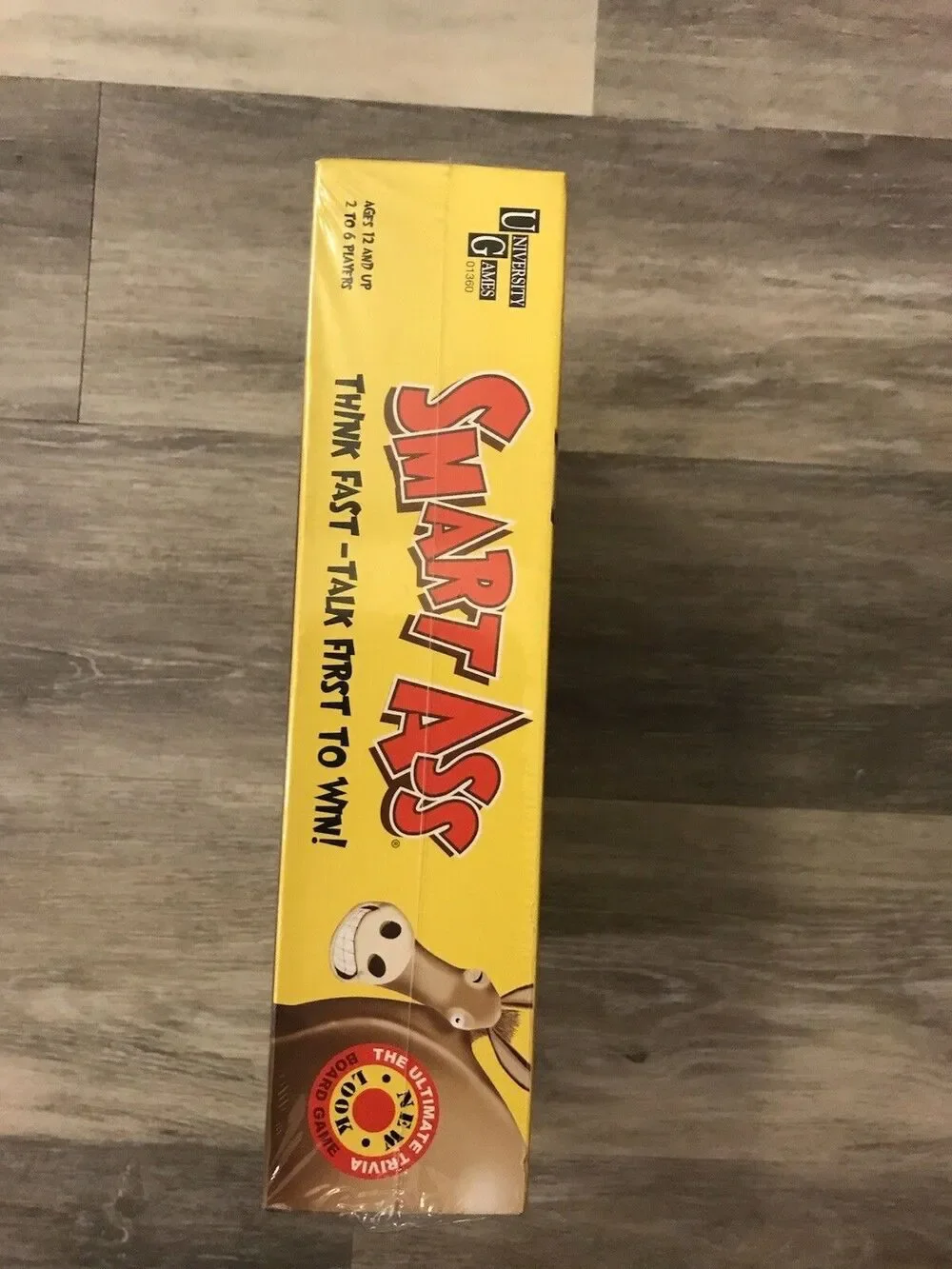 SMARTASS Trivia Board Game FACTORY SEALED University Games 2012